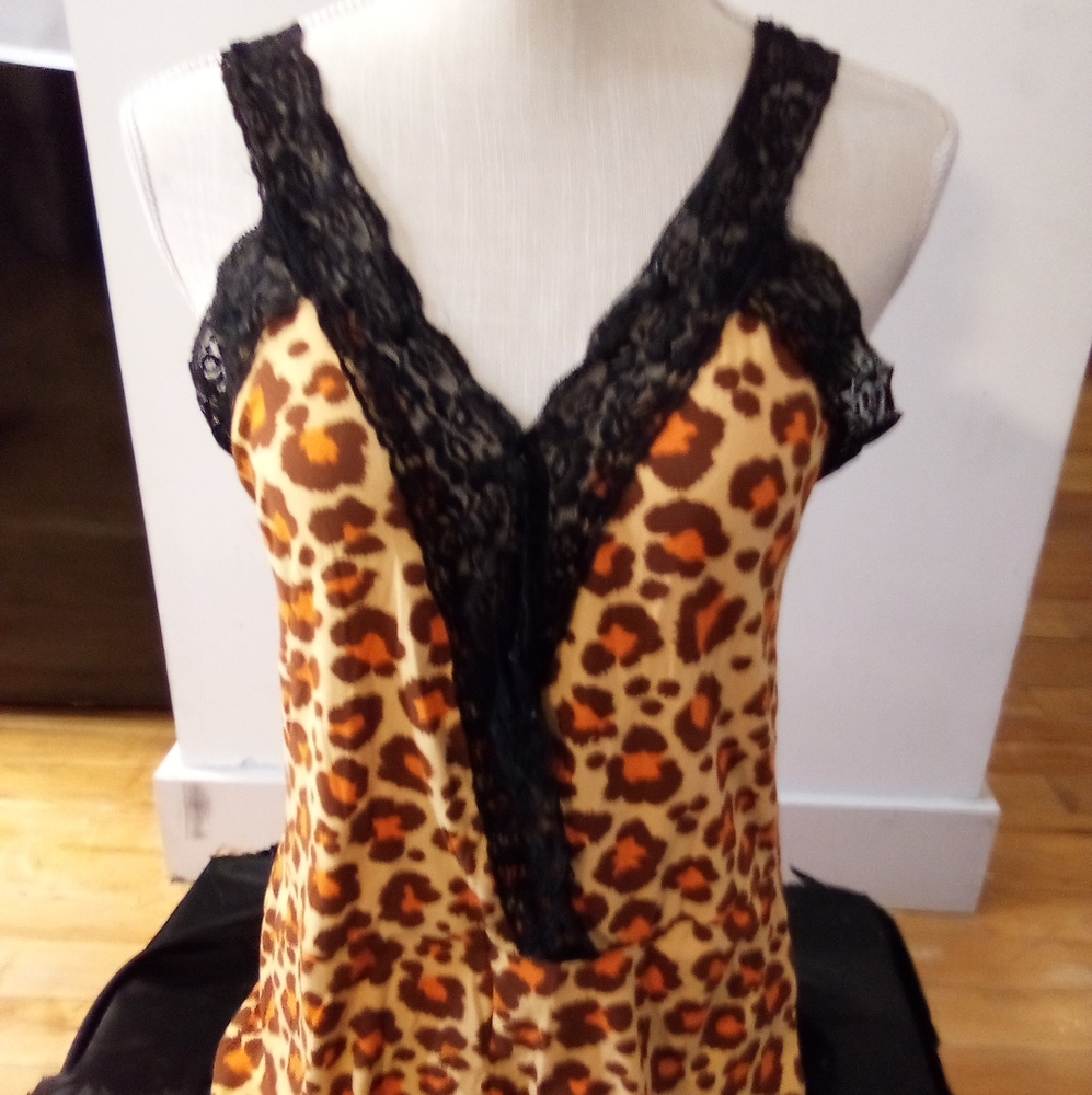 Animal Print Romper Intimates